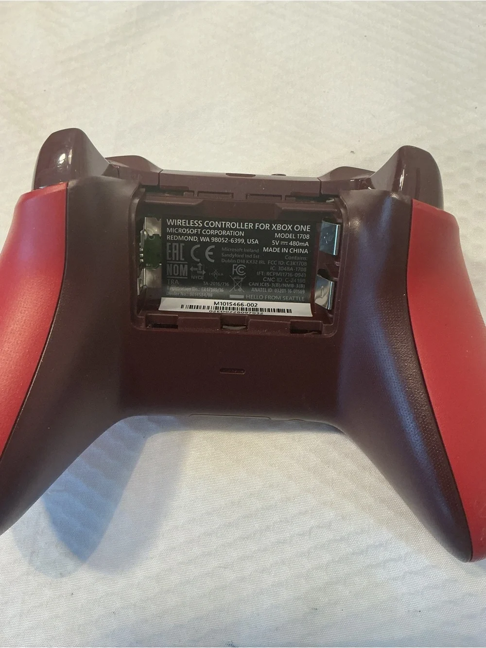 Xbox Wireless Controller in Red — Comfortable Gaming Controller